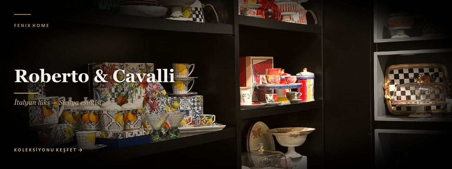 Roberto Cavalli — İtalyan lüks · Fenix Home