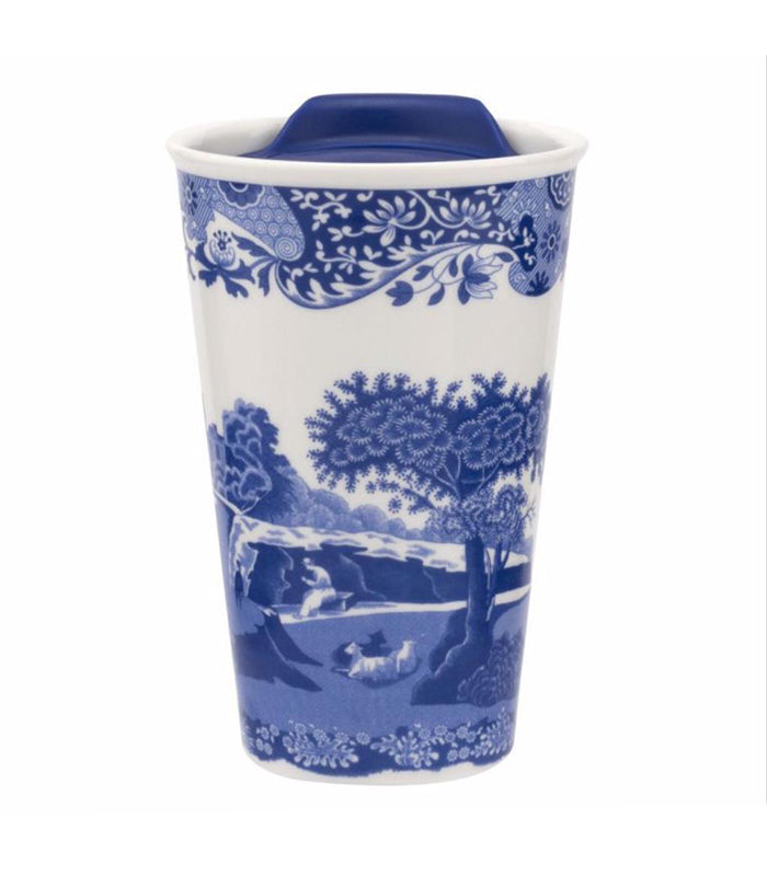 Spode Blue Italian Seyahat Kupası Büyük